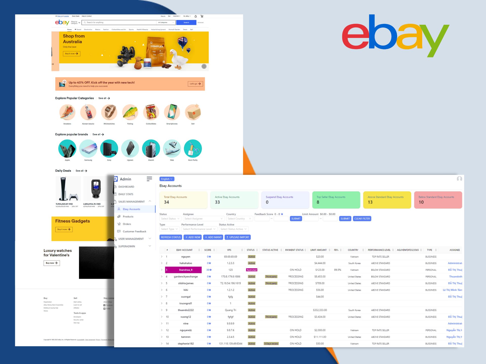 EBO – Nền tảng Web tối ưu hóa quy trình điều phối và quản lý đơn hàng tập trung