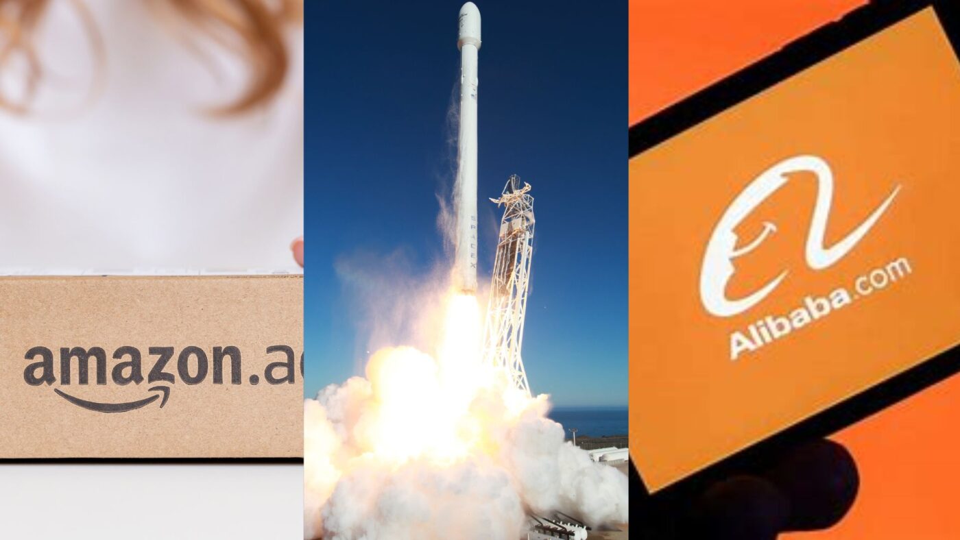 3 ông lớn trong kinh doanh số: Amazon, spaceX, Alibaba