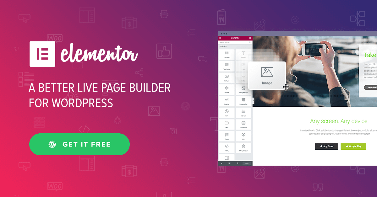 Elementor là plugin builder nổi tiếng và dễ dùng.