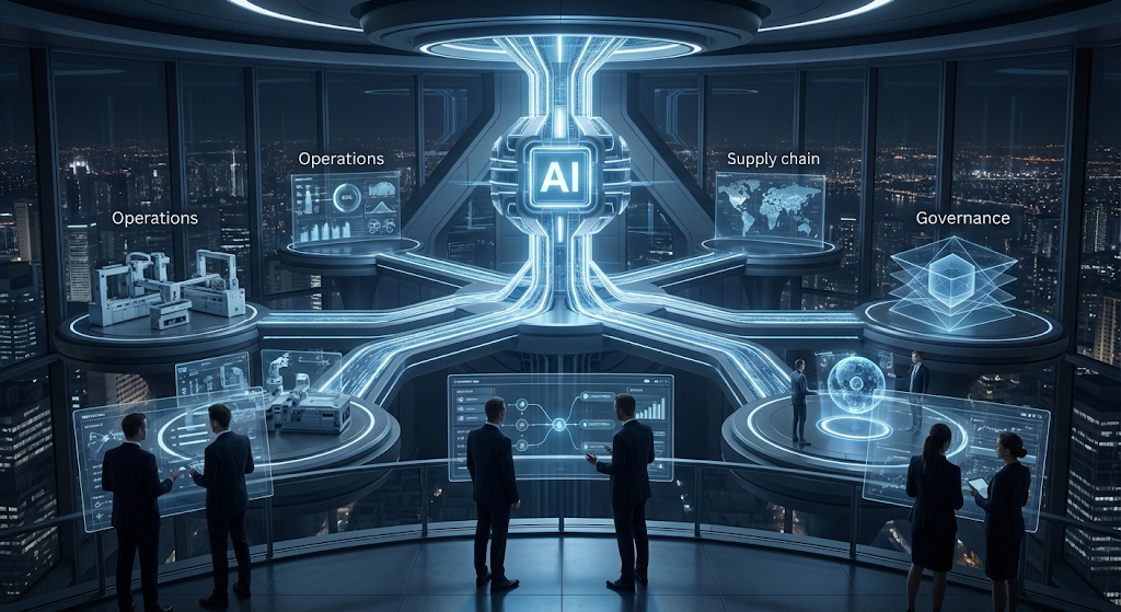 Hình ảnh minh hoạ AI đối với doanh nghiệp