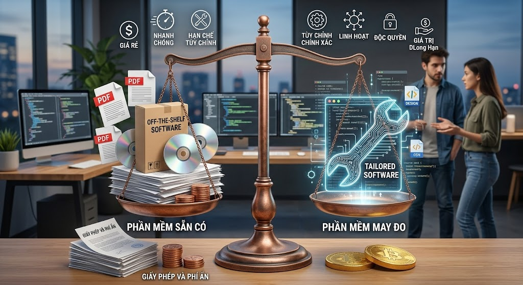 cán cân phần mềm