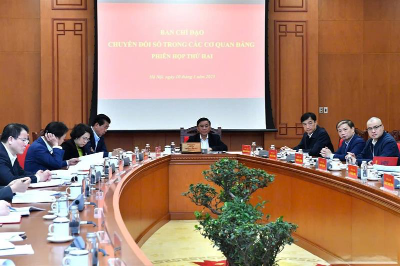 phiên họp chuyển đổi số
